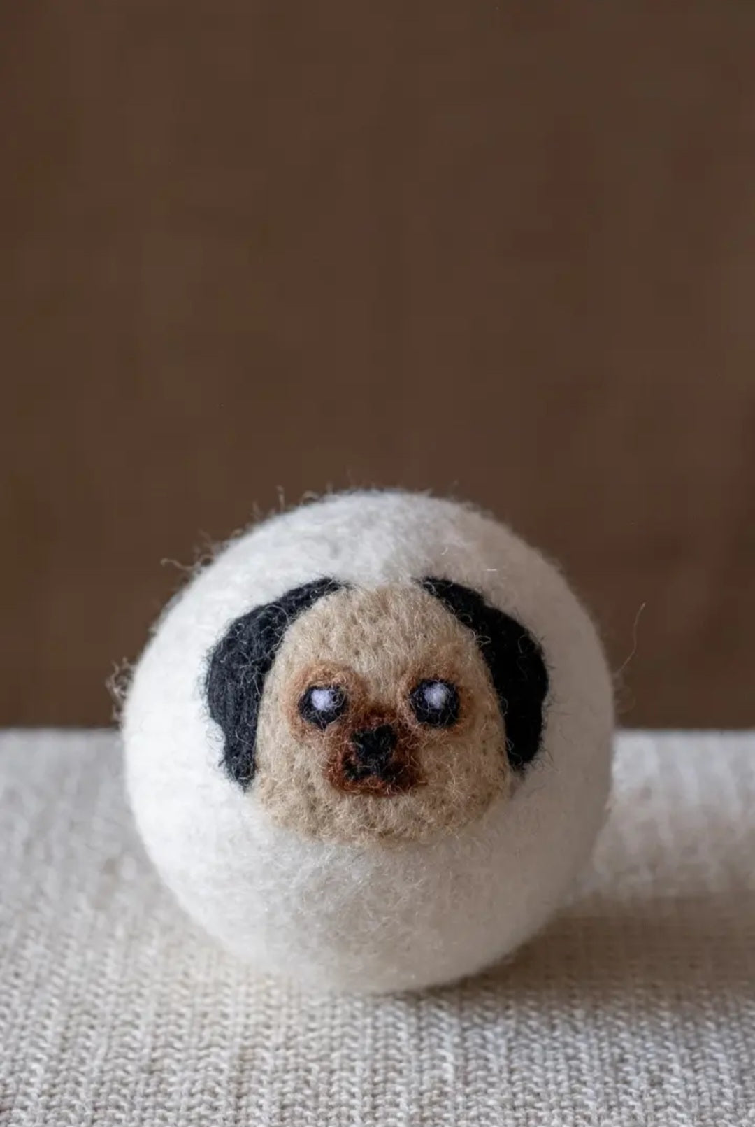 Pug Dryer Ball