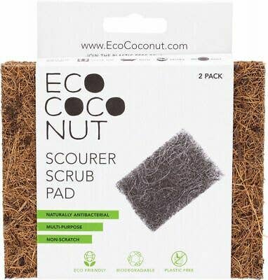 EcoCoconut Scrub Pads (2 Pack)