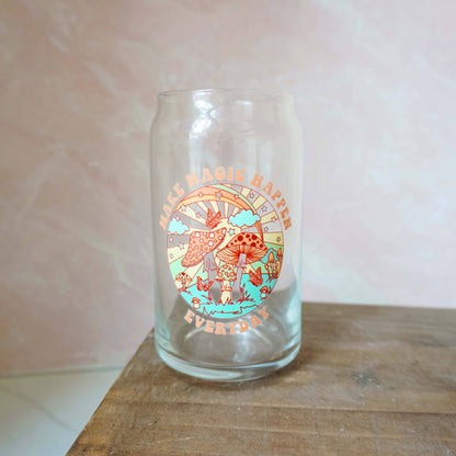 Magic Mushrooms Can Glass