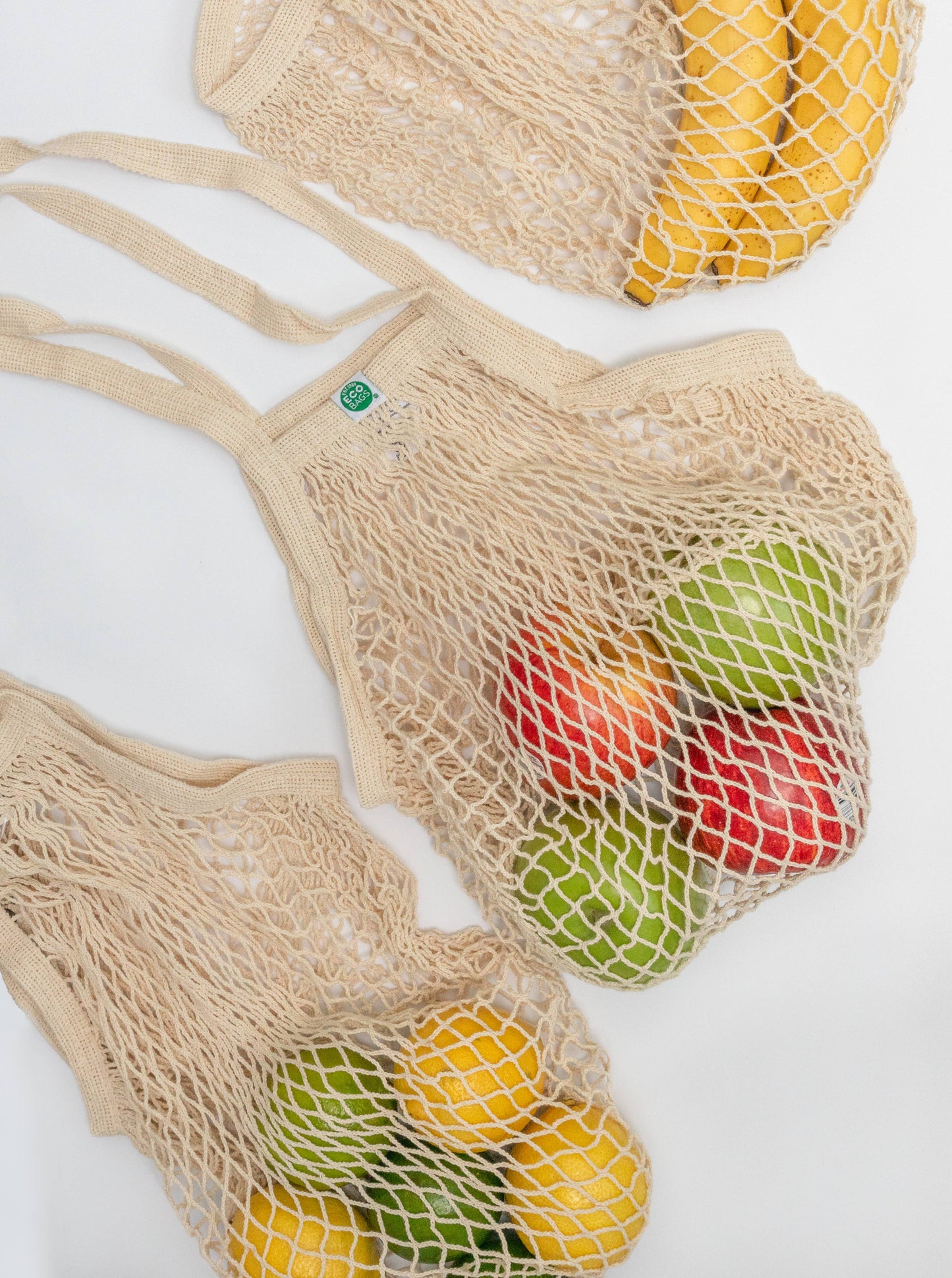 Cotton Long Handle String Bag