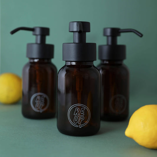 Glass Hand Soap Foaming Dispenser