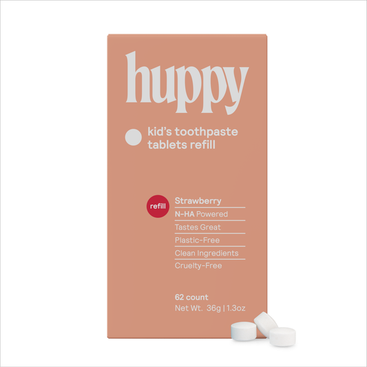 Fluoride-Free Toothpaste Tablets | Refill | Strawberry