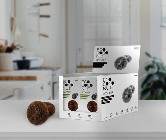 EcoCoconut Twin Pack Scourer