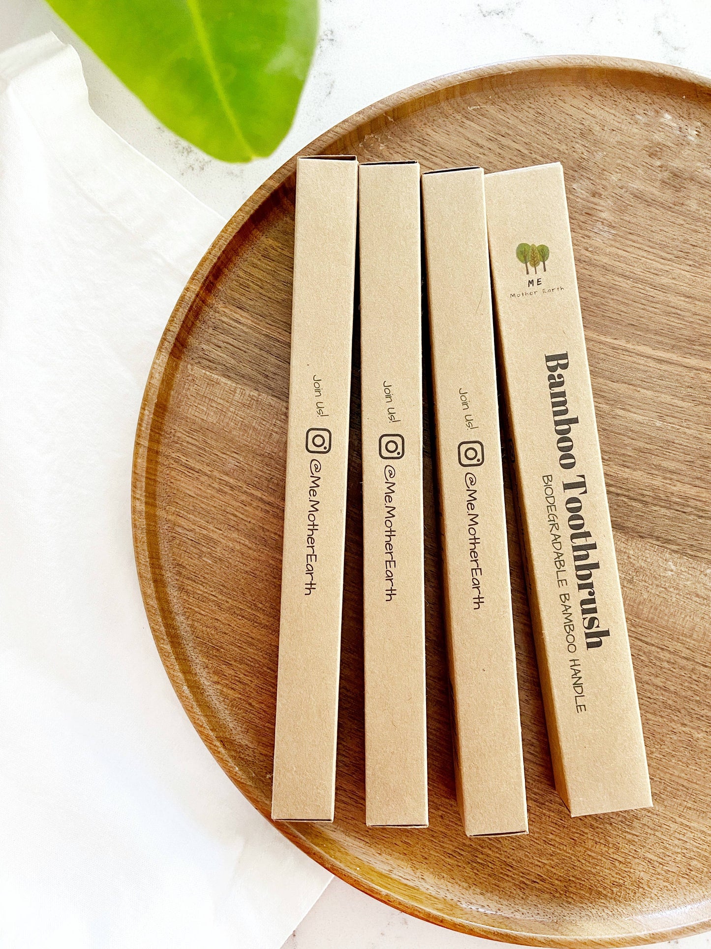Bamboo Charcoal Toothbrush | Compostable + Zero Waste