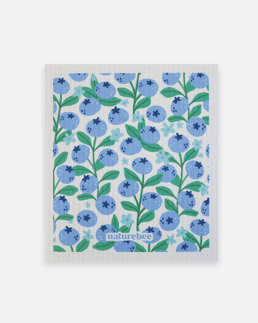 Sponge Cloth Blueberries