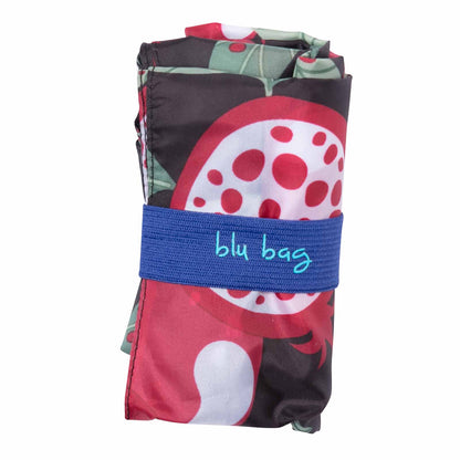 POMEGRANATE GARDEN blu Bag Reusable Shopper Tote