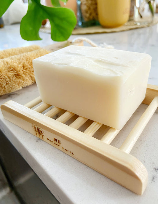 Natural Wide Slat Wood Soap Dish Zero Waste | Eco Friendly