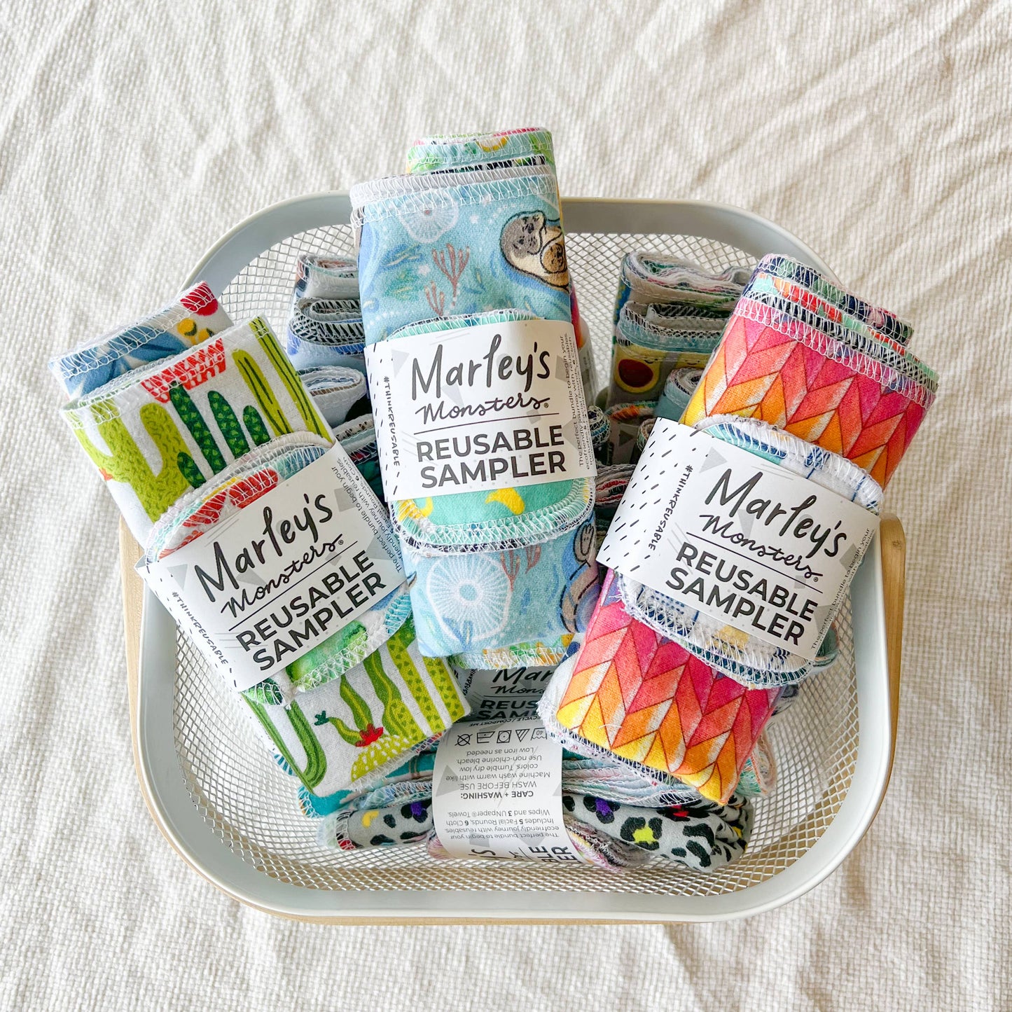 Reusable Cloth Sampler Set