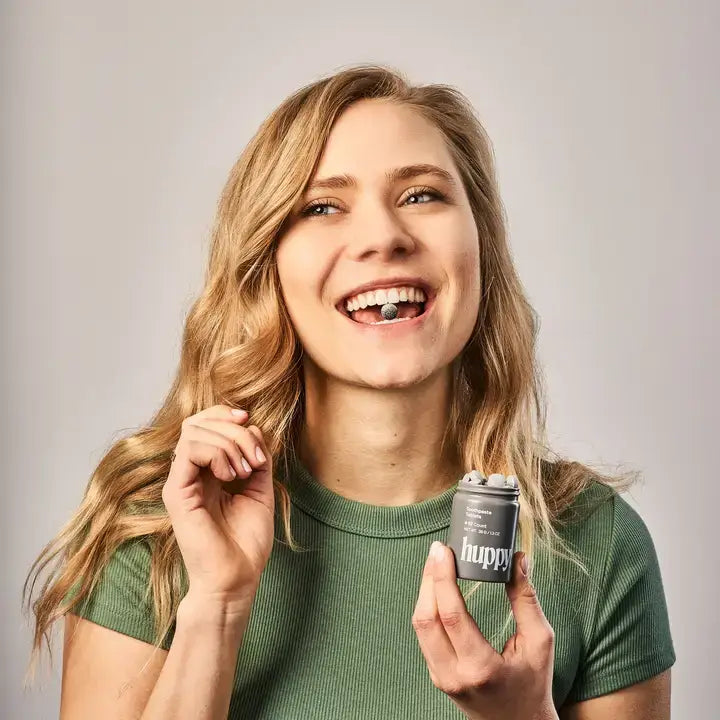 Fluoride-Free Toothpaste Tablets | Refill | Charcoal Mint