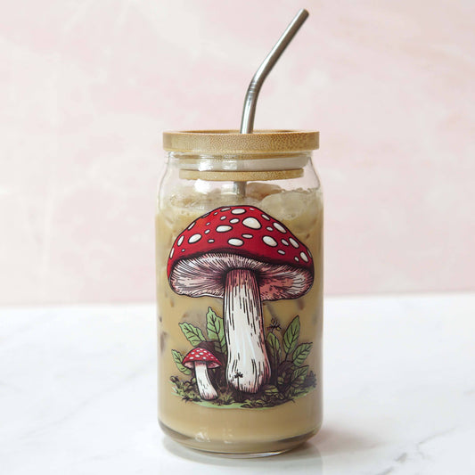 Wild Mushrooms Can Glass