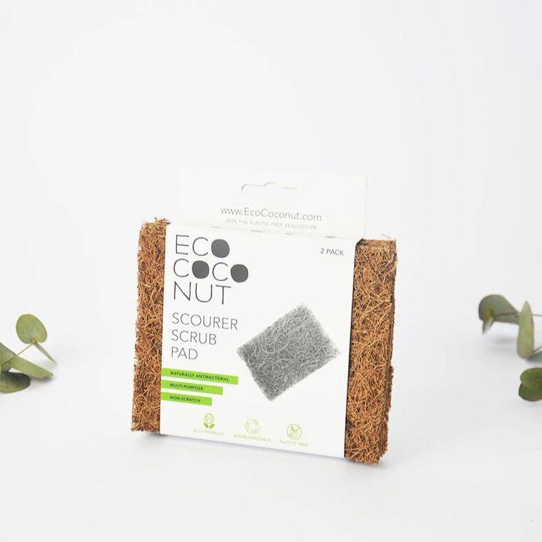 EcoCoconut Scrub Pads (2 Pack)