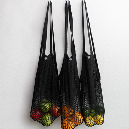 Cotton Long Handle String Bag