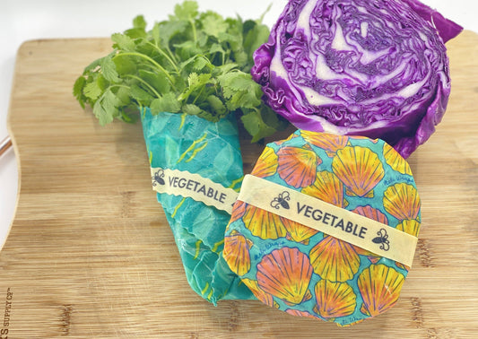Buzz Words Beeswax Wrap Food Labels